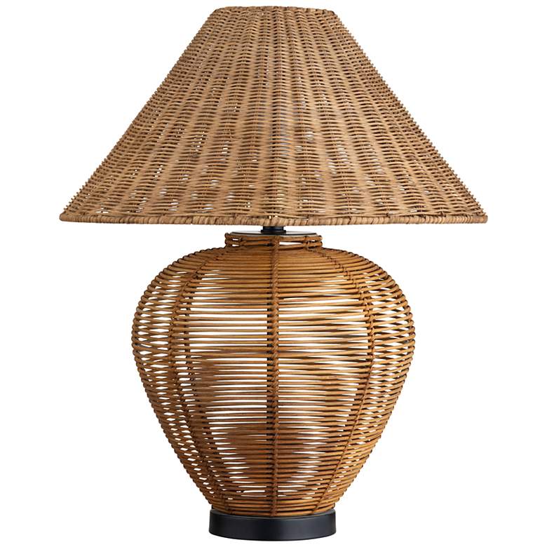Image 1 Crestview Collection Wilson Natural Rattan Table Lamp