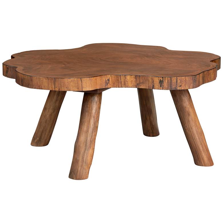 Image 1 Crestview Collection Woodland Wooden Cocktail Table