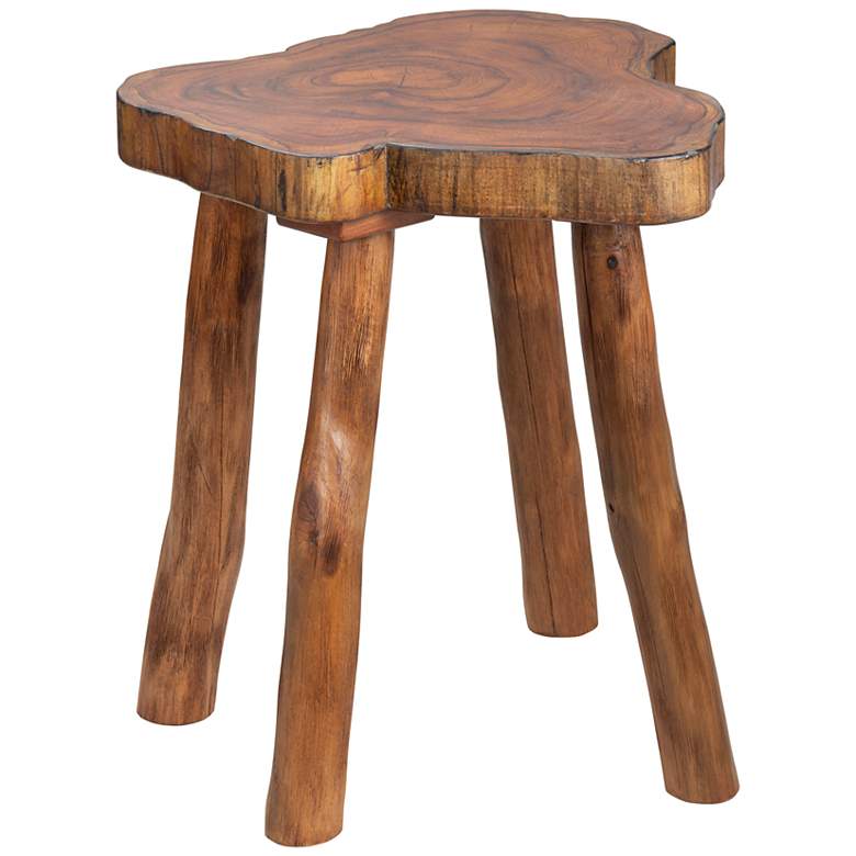 Image 2 Crestview Collection Woodland Wooden End Table more views