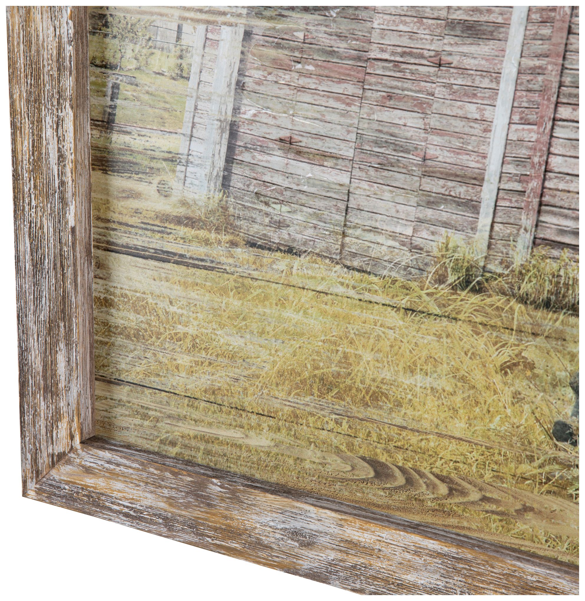 Image 2 Crestview Collection Working Days Framed Wood Painting more views