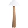 Crestview Collection Xander 59" Rope Wrapped Tower Floor Lamp