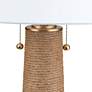Thumbnail3 of Crestview Collection Xander Hemp Rope Tower Floor Lamp more views