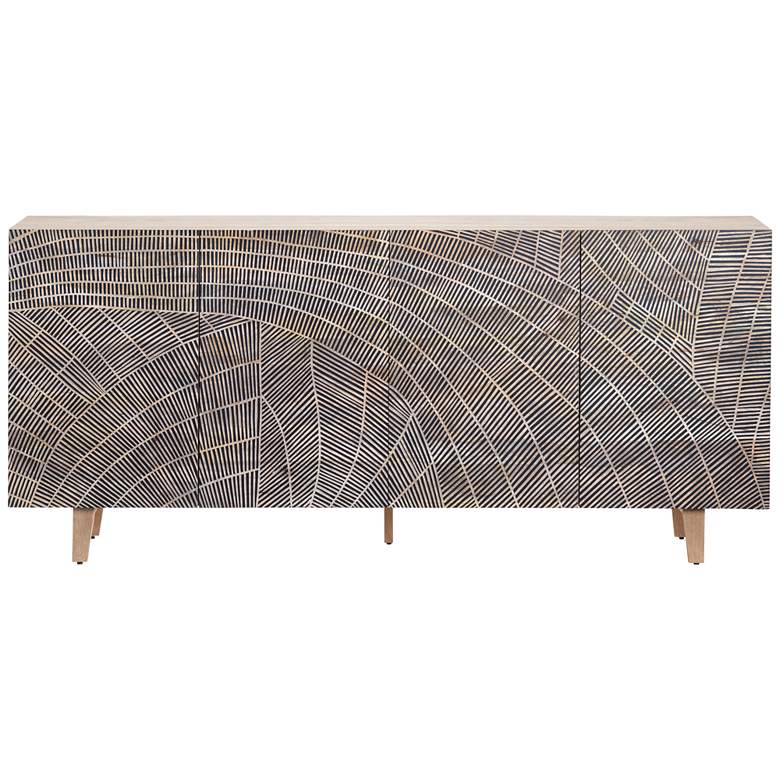 Image 1 Crestview Collection Zambia Wooden Four-Door Sideboard
