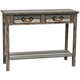 Image1 of Crestview Nantucket Weathered Wood Console