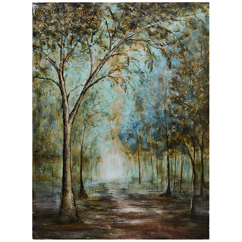 Image 1 Crestview Peaceful Path 48 inch High Stretched Canvas Wall Art