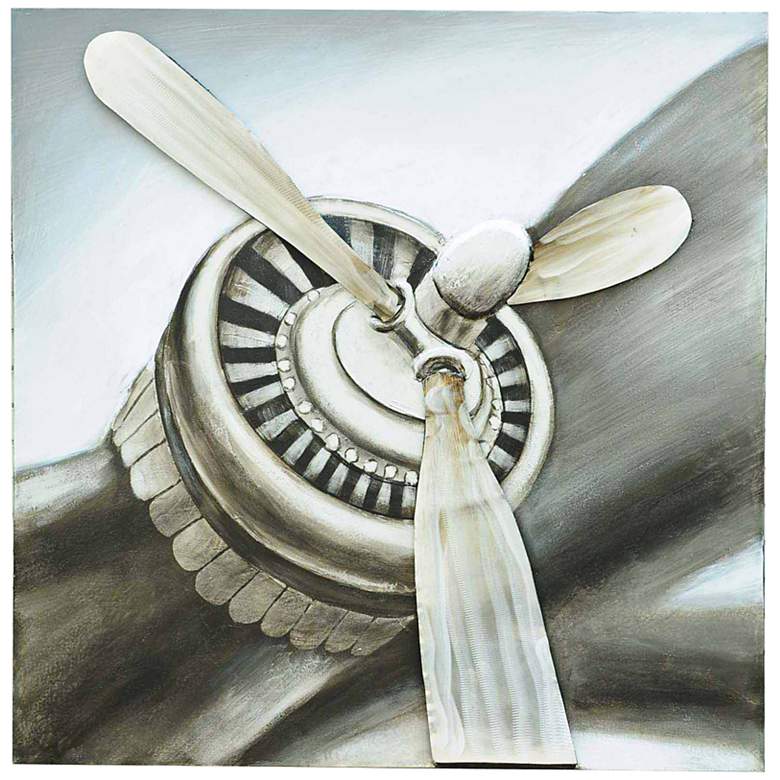 Image 1 Crestview Revved Up II 39 1/2" Square Canvas Wall Art