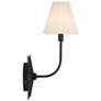 5_Crestwood 1-Light Wall Sconce in Black Tourmaline more views