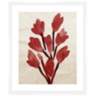 Crimson Bouquet II 26 1/2" High Framed Wall Art
