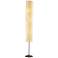 Crinkle Paper Floor Lamp with Collapsible Shade