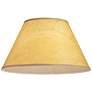 Crinkle Paper Set of 2 Empire Lamp Shades 10x20x12 (Spider)