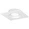 Crisp 4" LED Recessed DownLight 3000K - Square White