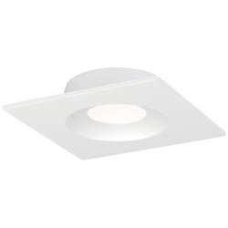 Crisp 4" LED Recessed DownLight 3000K - Square White