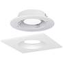 2_Crisp 4" LED Recessed DownLight 3000K - Square White more views