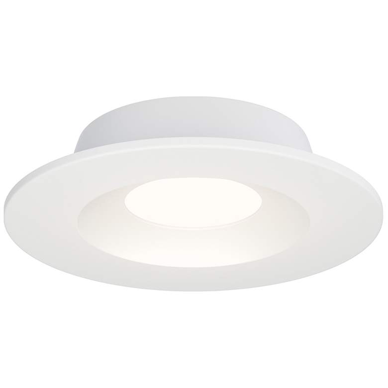 Image 1 Crisp 4" LED Recessed DownLight CCT Select - Round White