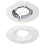 3_Crisp 4" LED Recessed DownLight CCT Select - Round White more views