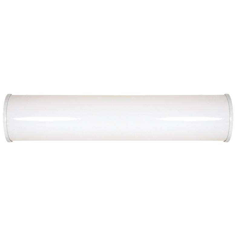 Image 1 Crispo LED 25 inch; Vanity Fixture; White Finish; CCT Selectable 3K/4K/5K