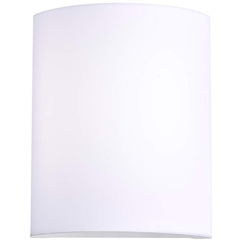 Image 4 Crispo LED 9 inch; Wall Sconce; White Finish; CCT Selectable 3K/4K/5K more views