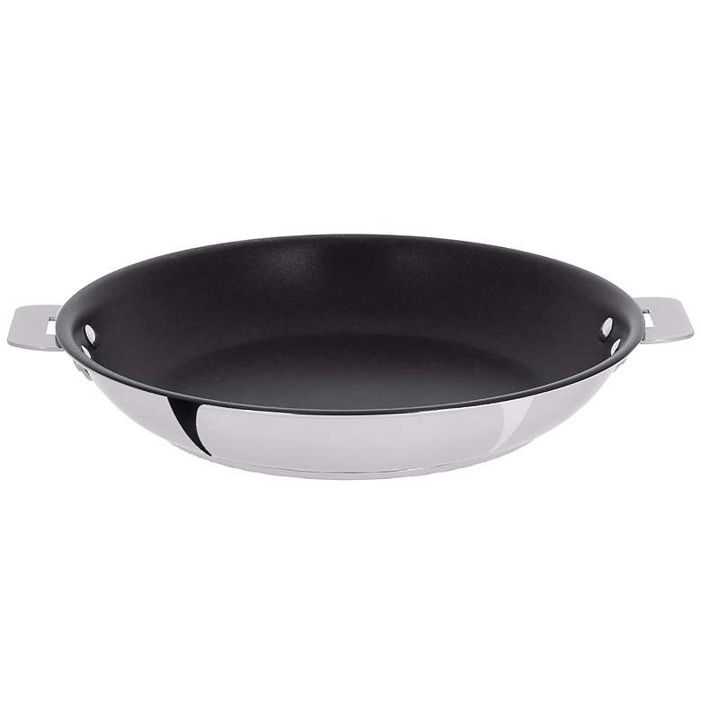Image 1 Cristel Casteline Non-Stick Stainless Steel 8 1/2 inch Fry Pan