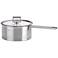 Cristel Strate Stainless 2.2-Quart Saucepan with Lid