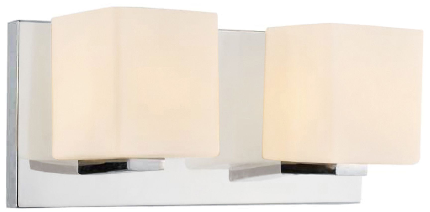 Cristini 2 Light Satin Nickel Vanity Light