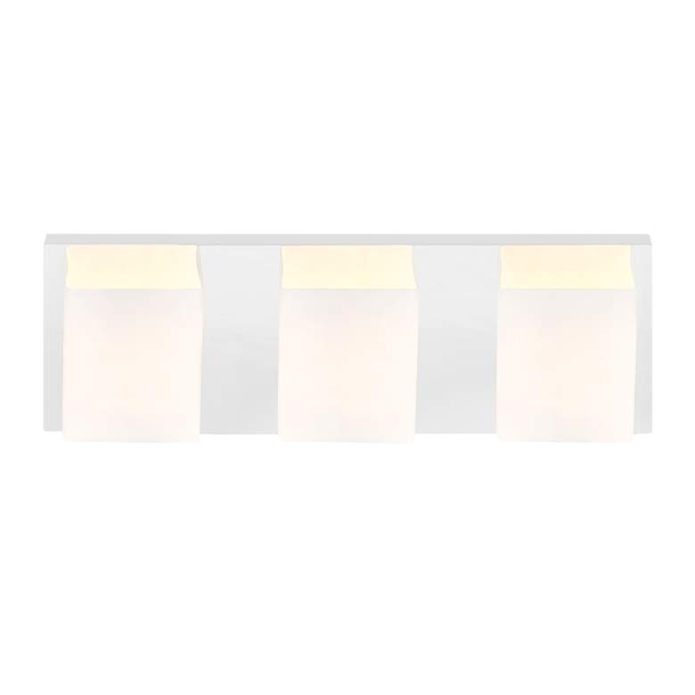 Image 2 Cristini 3 Light Vanity Light With Satin Nickel Finish more views
