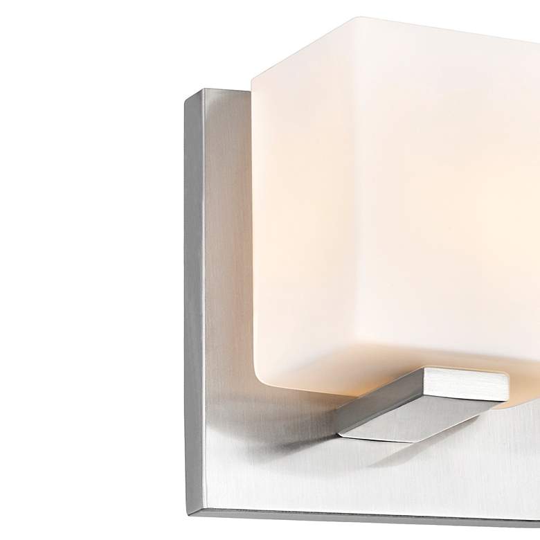 Image 4 Cristini 3 Light Vanity Light With Satin Nickel Finish more views