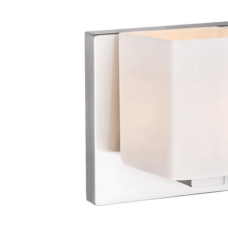 Image 5 Cristini 3 Light Vanity Light With Satin Nickel Finish more views
