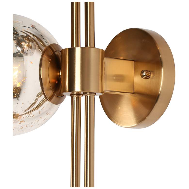 Image 5 Crithmum 3-Light Brass Vanity Bath Lights more views