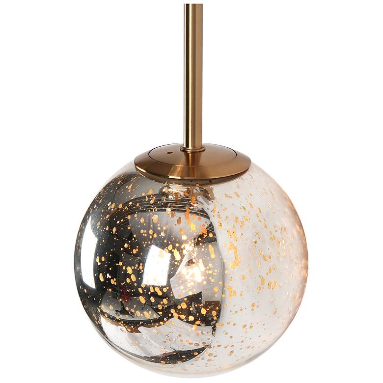 Image 6 Crithmum 3-Light Brass Vanity Bath Lights more views