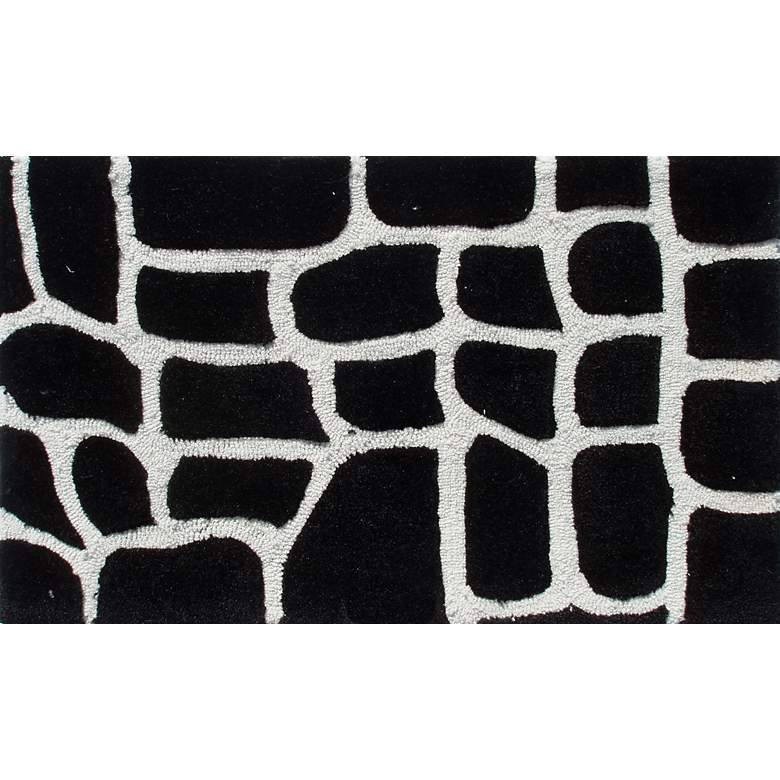 Image 1 Croc Black Doormat