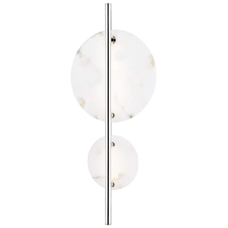 Image 1 Croft Led Wall Sconce Polished Nickel