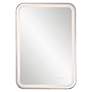 7_Crofton Polished Nickel 22 1/4" x 32 1/4" LED Wall Mirror more views