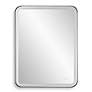 Thumbnail3 of Crofton Satin Black 30" x 40" Rectangular LED Wall Mirror