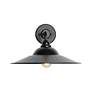 2_Croma LED 15" Wall Sconce - Outdoor in Matte Black with Matte Black Shade more views