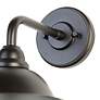 4_Croma LED 15" Wall Sconce - Outdoor in Matte Black with Matte Black Shade more views