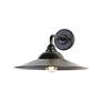 7_Croma LED 15" Wall Sconce - Outdoor in Matte Black with Matte Black Shade more views