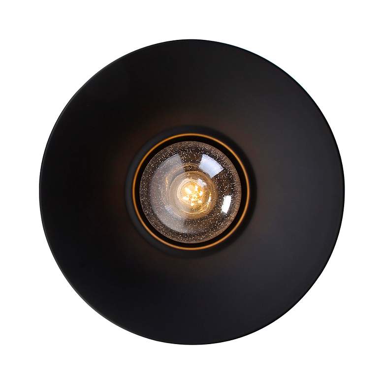 Image 5 Croma LED 15" Wall Sconce - Outdoor in Matte Black with Matte Black Shade more views
