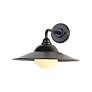 7_Croma LED 15" Wall Sconce - Outdoor in Matte Black with Matte Black Shade more views
