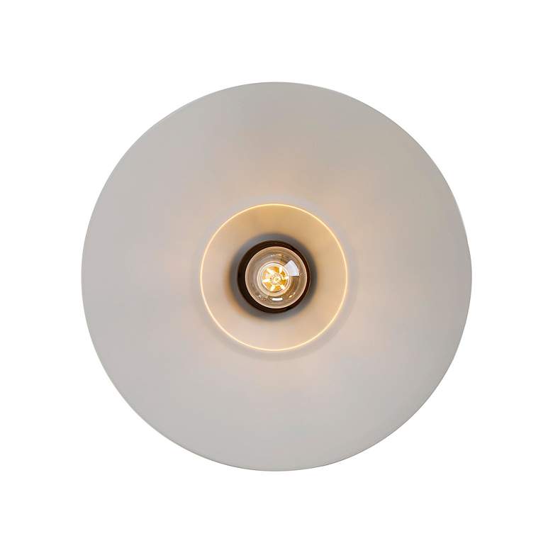 Image 3 Croma LED 15" Wall Sconce - Outdoor in Matte Black with Matte Gray Shade more views