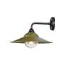 6_Croma LED 15" Wall Sconce - Outdoor in Matte Black with Matte Pine Shade more views