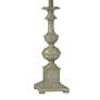 4_Cromwell 31"H Antique Sage Green-Grey Table Lamp w/ White Shade more views