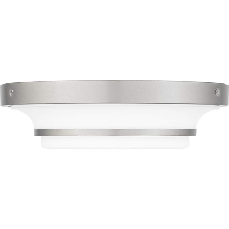 Image 3 Cromwell Integrated LED Brushed Nickel Flush Mount more views