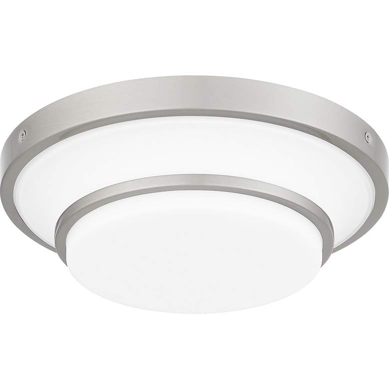 Image 5 Cromwell Integrated LED Brushed Nickel Flush Mount more views