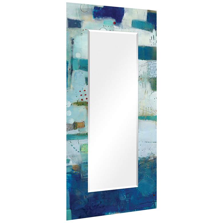 Image 5 Crore I Art Glass 36" x 72" Rectangular Wall Mirror more views