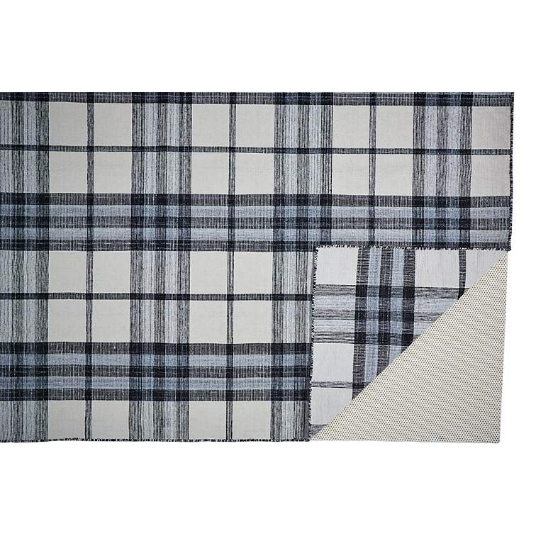 Image 4 Crosby 0565F 5'x8' Ivory Blue Indoor-Outdoor Area Rug more views