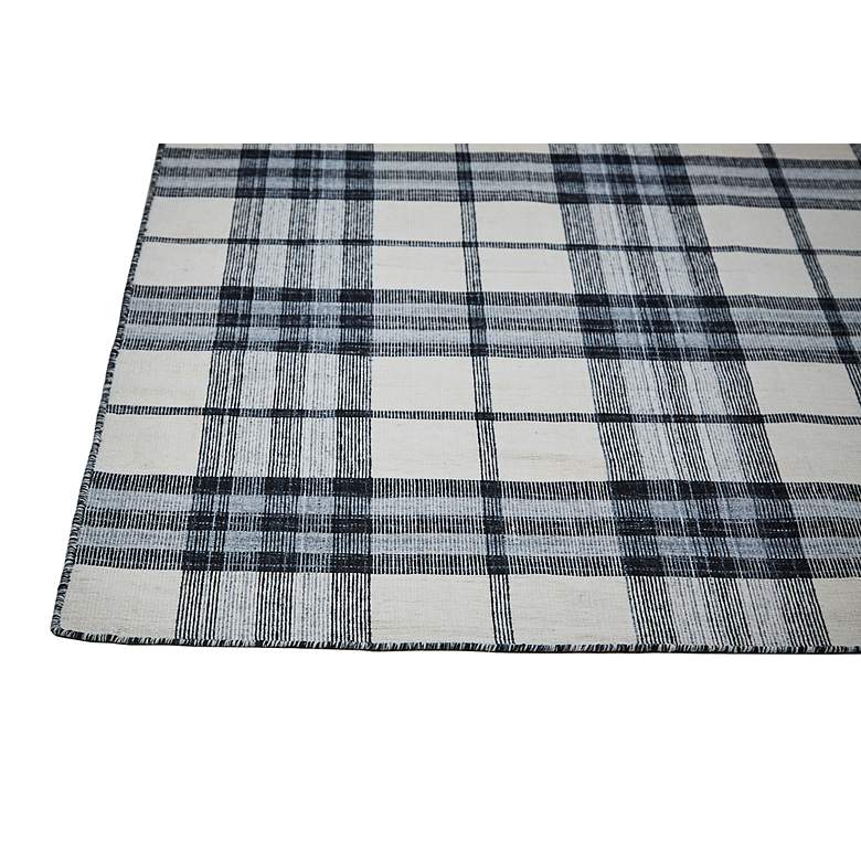 Image 6 Crosby 0565F 5'x8' Ivory Blue Indoor-Outdoor Area Rug more views