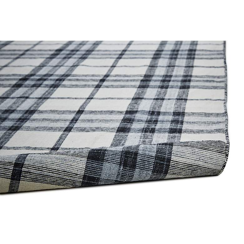 Image 7 Crosby 0565F 5'x8' Ivory Blue Indoor-Outdoor Area Rug more views