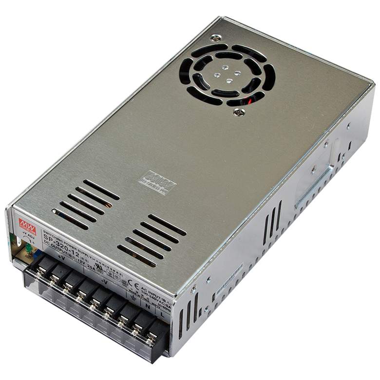 Image 1 Crosby 4.5" Wide 12VDC 320W Electronic LED Power Supply