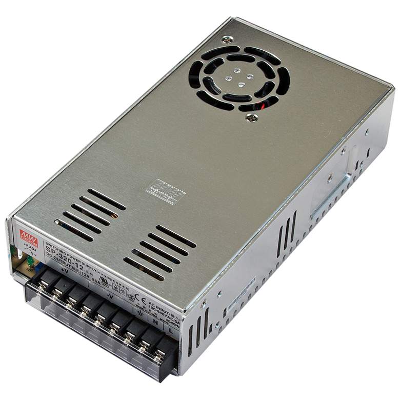 Image 1 Crosby 4 inch Wide 12VDC 200W Electronic LED Power Supply