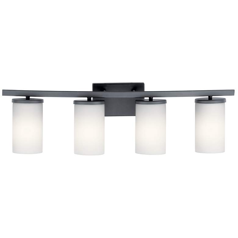 Image 2 Crosby 4-light Black Modern/contemporary Vanity Light more views